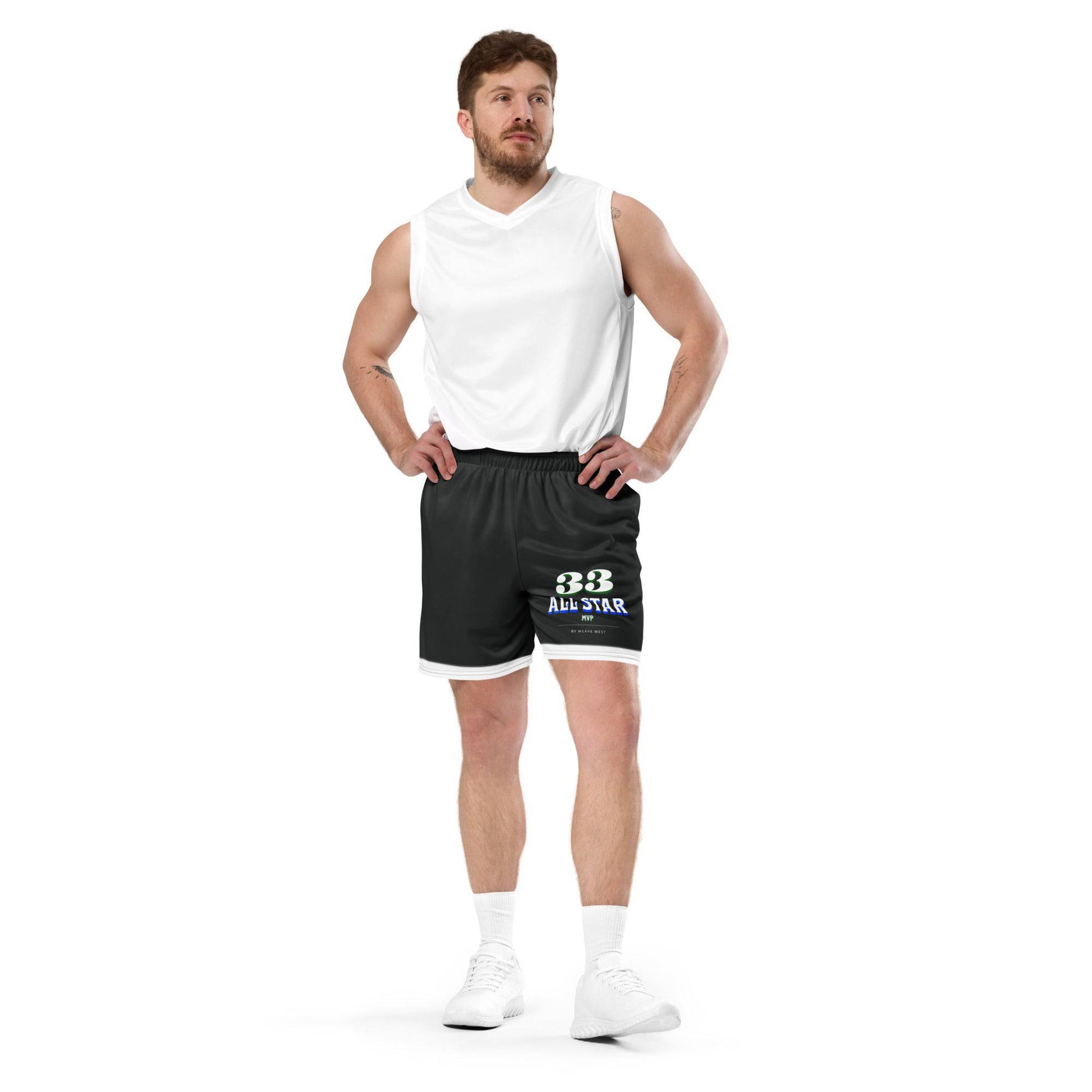 Basketball Mesh Light Polyester Shorts (All Star) - Weave West