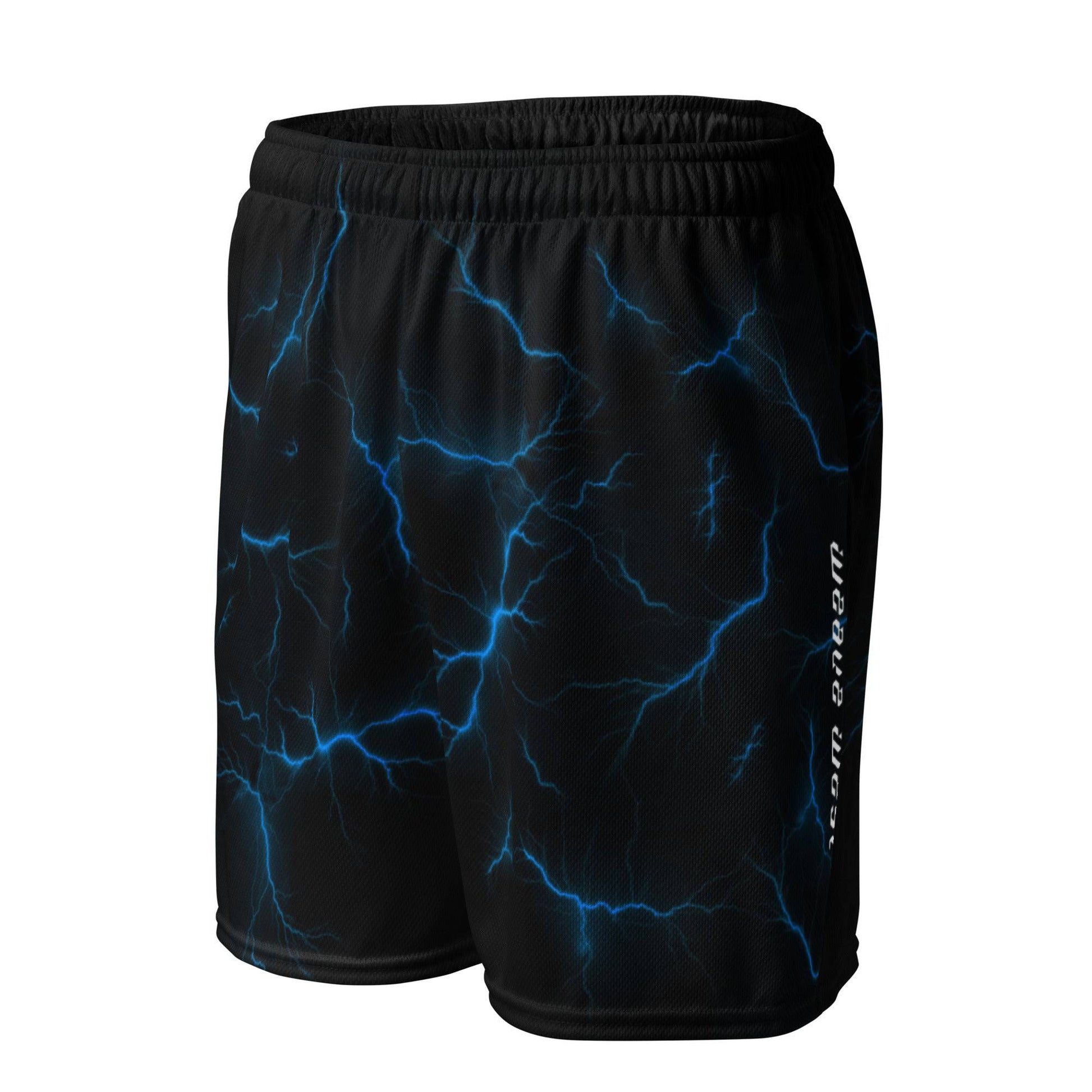 Basketball Mesh Light Polyester Shorts (Thunder1) - Weave West
