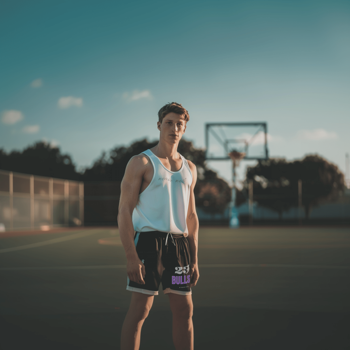 Basketball Mesh Lightweight Shorts (Bulls) - Weave West