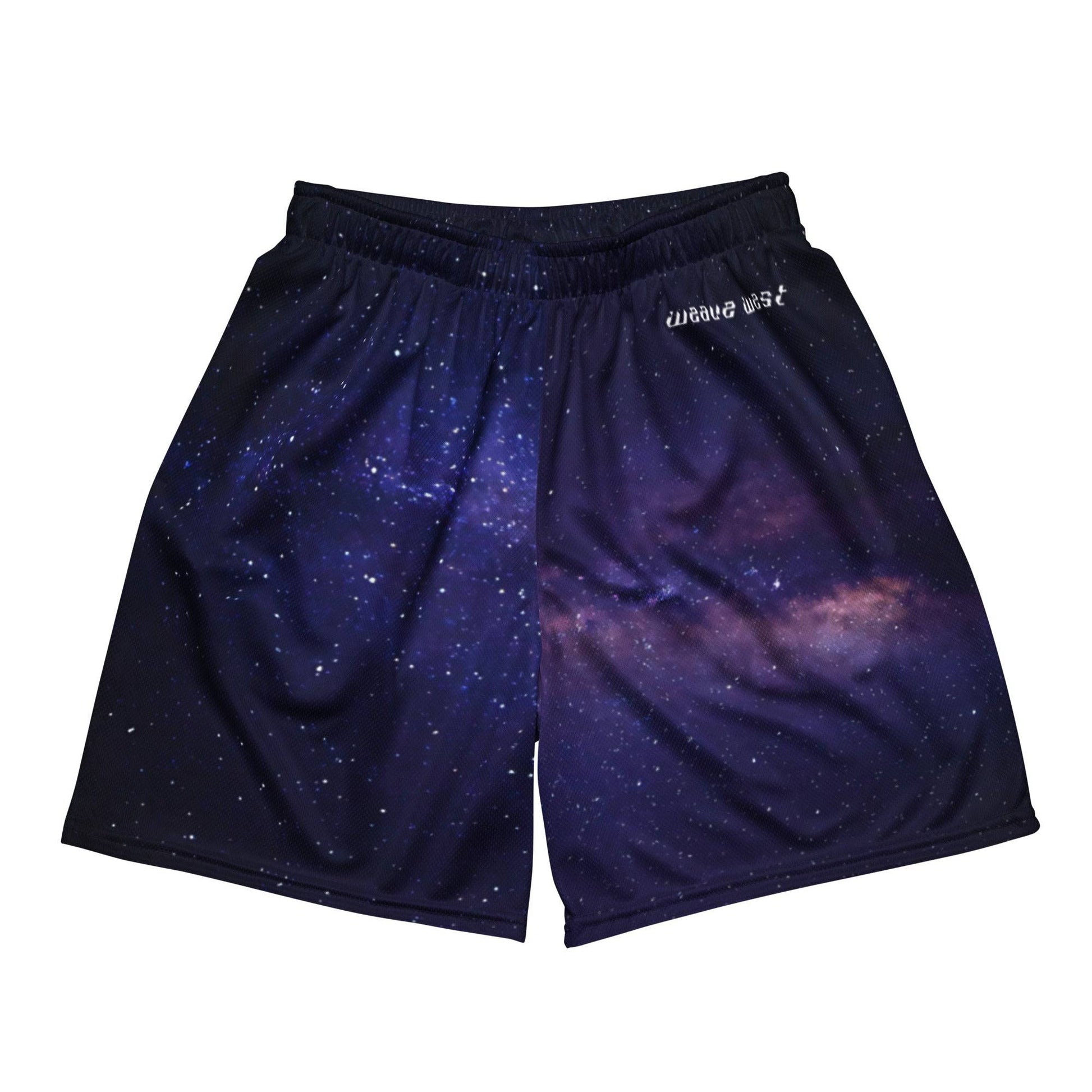 Basketball Mesh Lightweight Shorts (Galaxy1) - Weave West