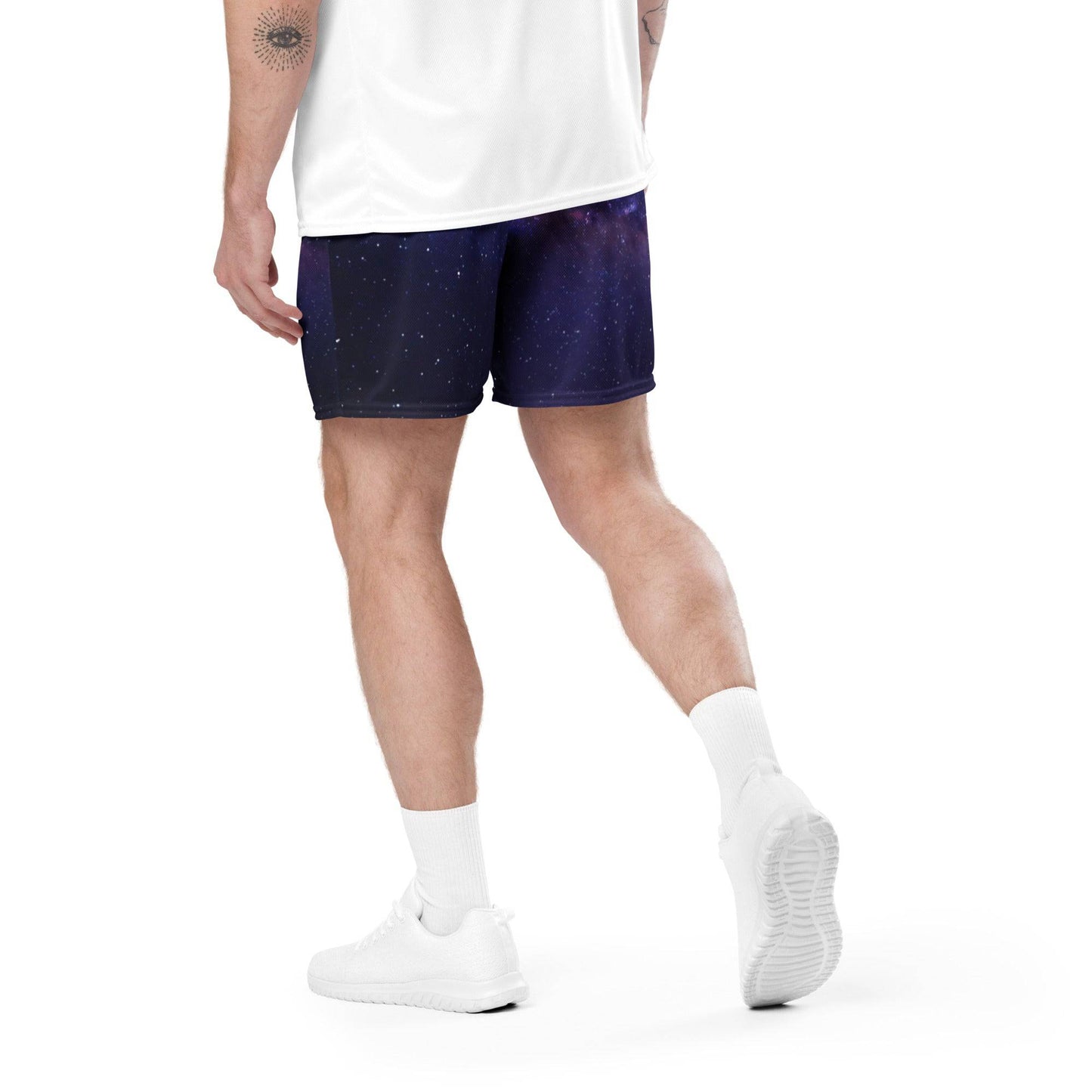 Basketball Mesh Lightweight Shorts (Galaxy1) - Weave West