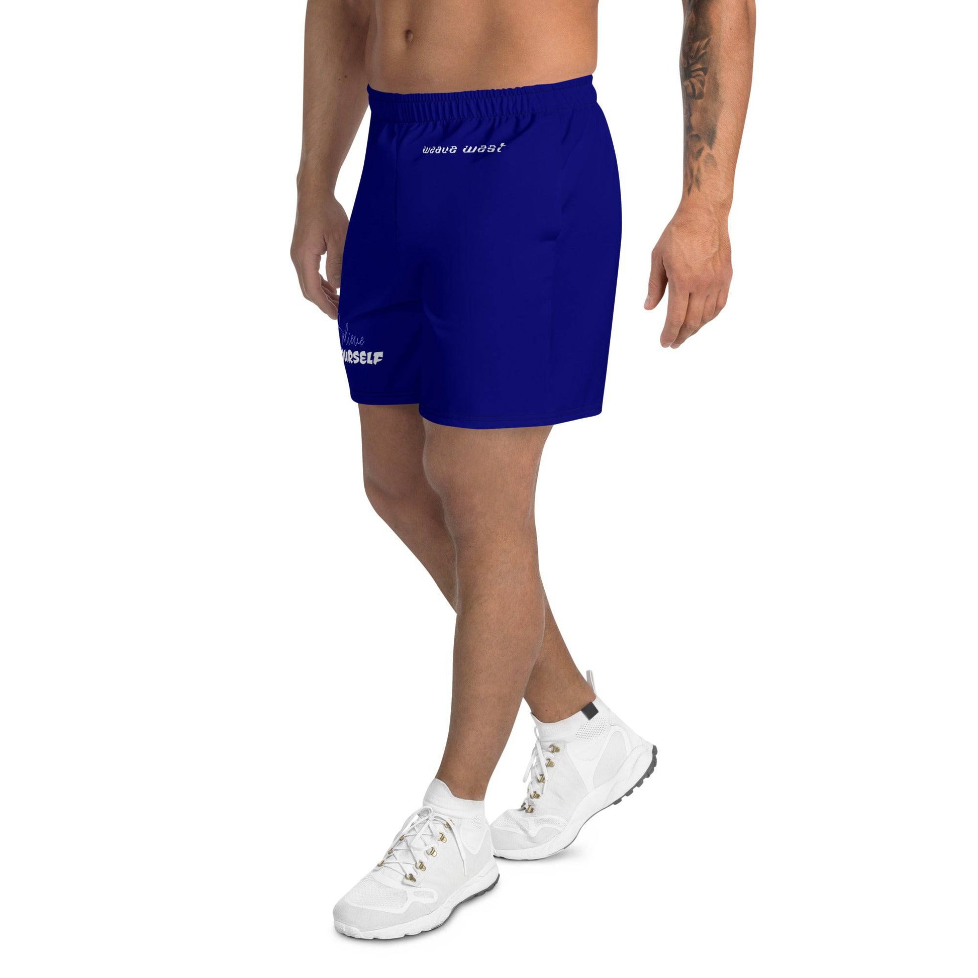 Micro Fiber Breathable Athletic Shorts (Believe In Yourself) - Weave West