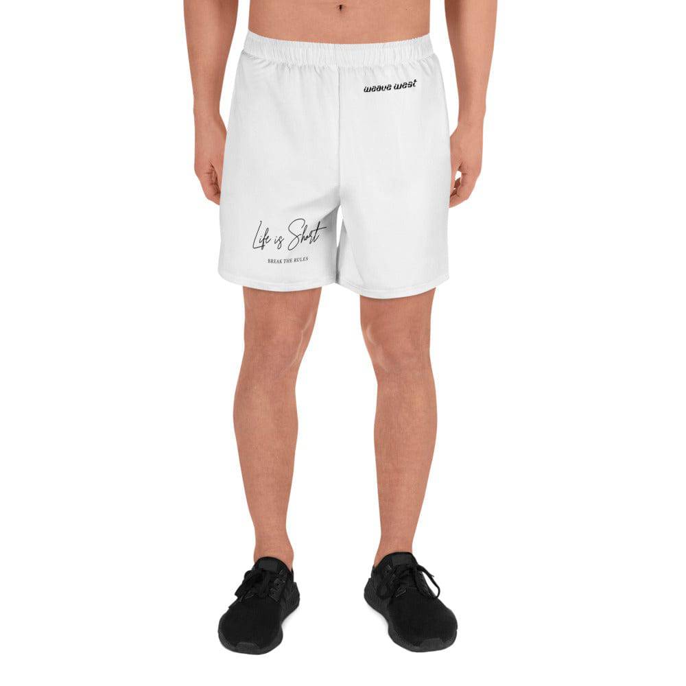 Micro Fiber Breathable Athletic Shorts (Life Is Short) - Weave West