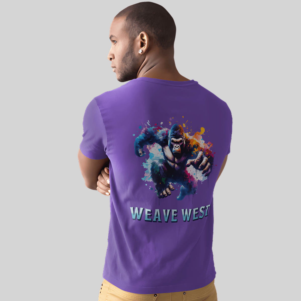 Premium Classic Fit Cotton Tee (I am KingKong) - Weave West