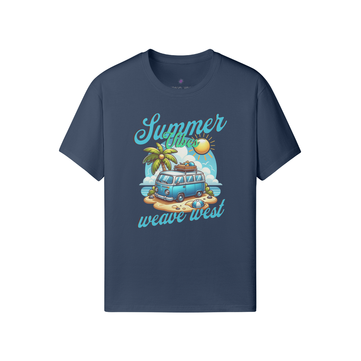 Premium Classic Fit Cotton Tee (Summer Vibe) - Weave West