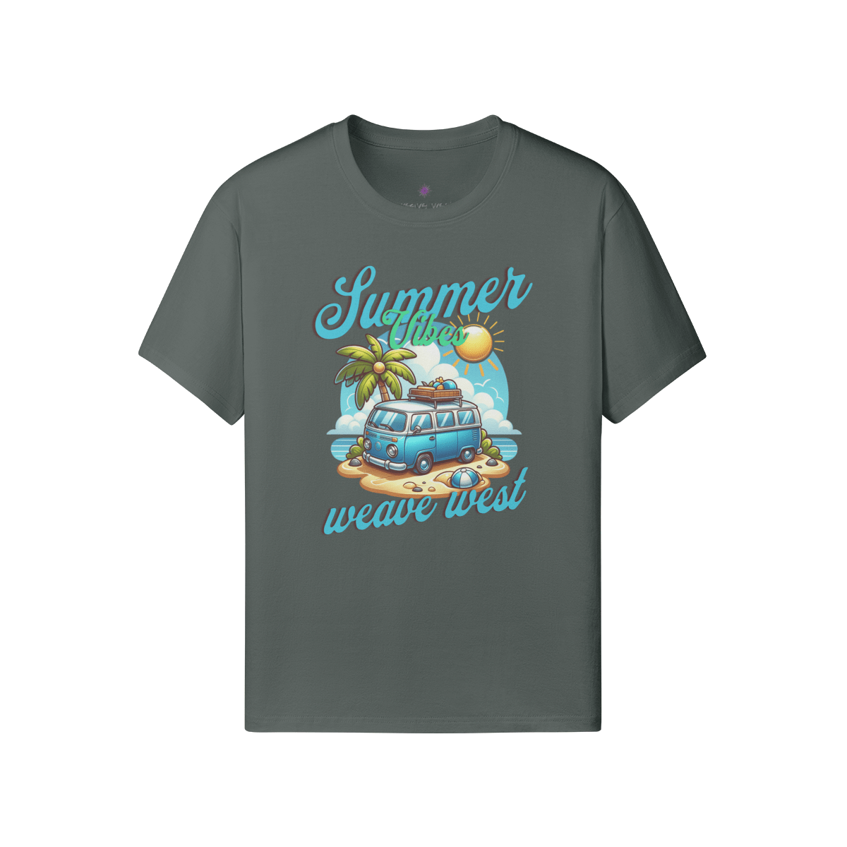 Premium Classic Fit Cotton Tee (Summer Vibe) - Weave West