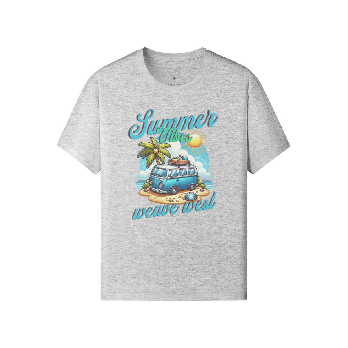 Premium Classic Fit Cotton Tee (Summer Vibe) - Weave West