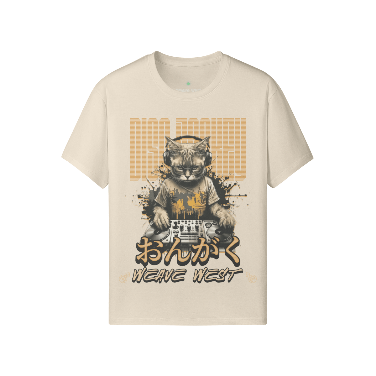Premium Regular Fit Cotton Tee (DJcat) - Weave West