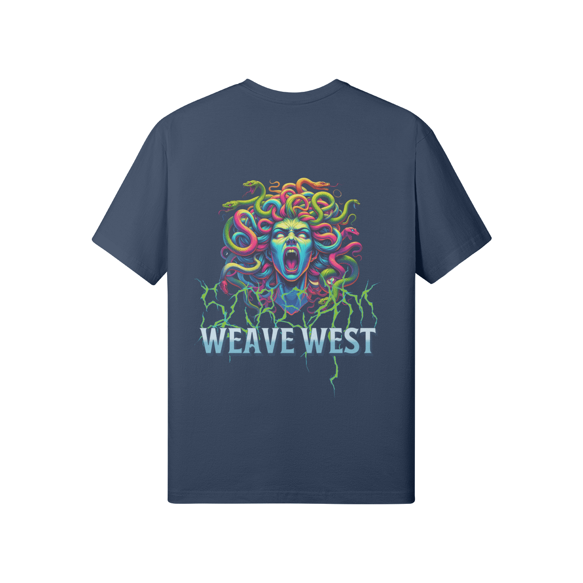 Premium Regular Fit Cotton Tee (Medusa) - Weave West