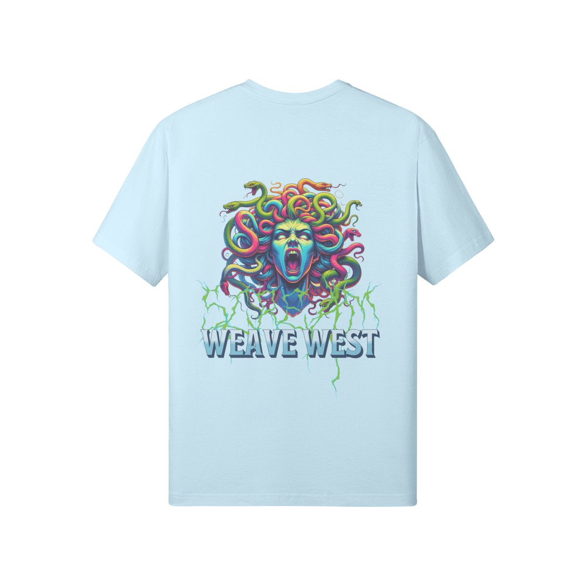 Premium Regular Fit Cotton Tee (Medusa) - Weave West