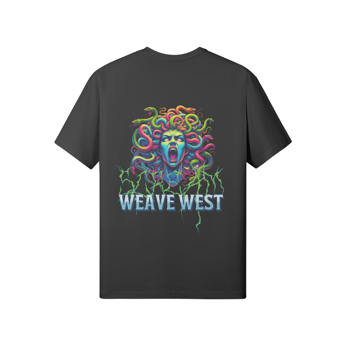 Premium Regular Fit Cotton Tee (Medusa) - Weave West