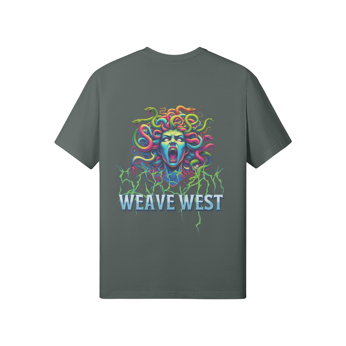 Premium Regular Fit Cotton Tee (Medusa) - Weave West