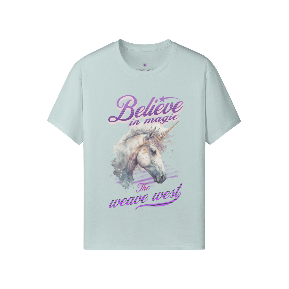 Premium Regular Fit Cotton Tee (Unicorn) - Weave West