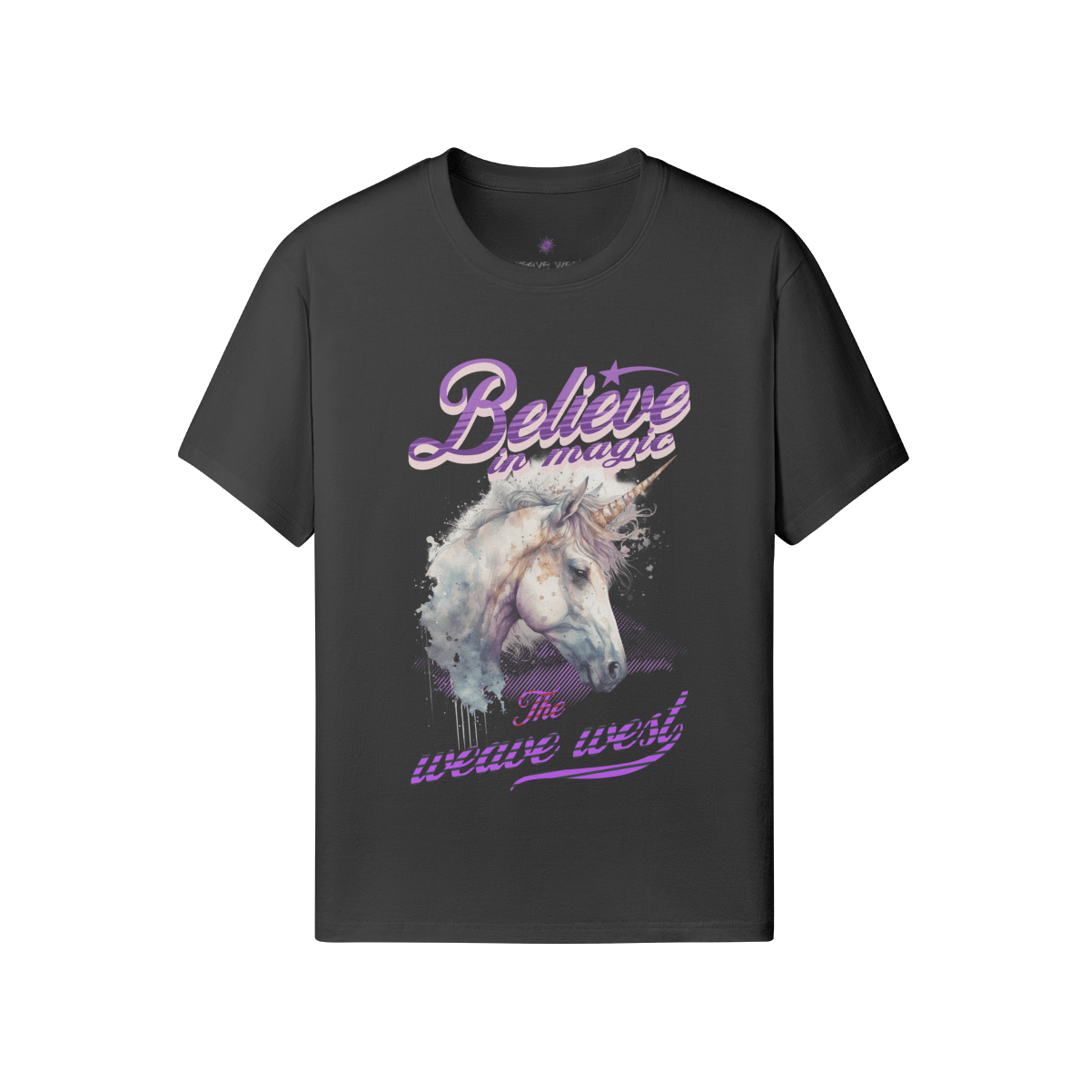 Premium Regular Fit Cotton Tee (Unicorn) - Weave West