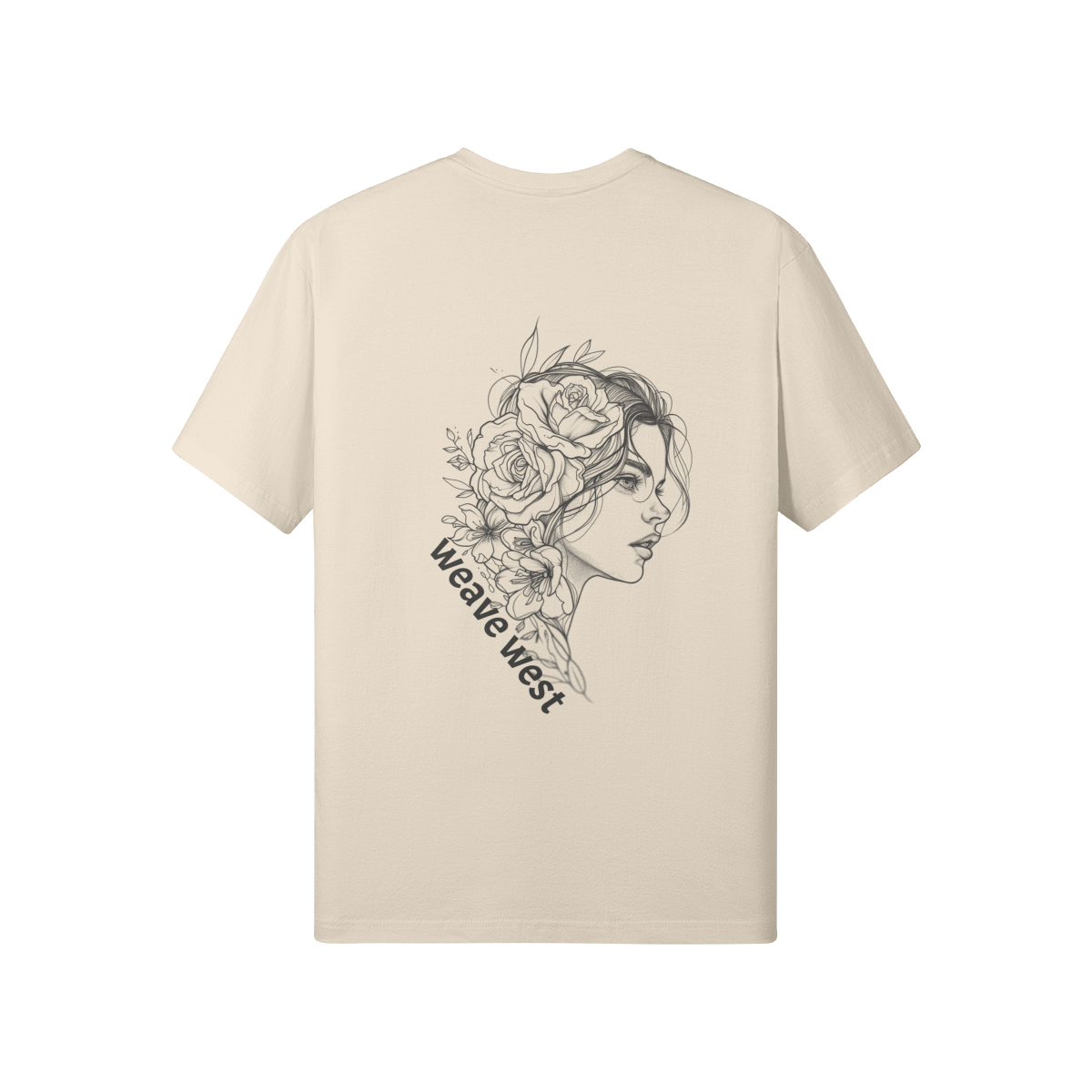 Women High Quality Soft Cotton Tee Amanda - Weave West