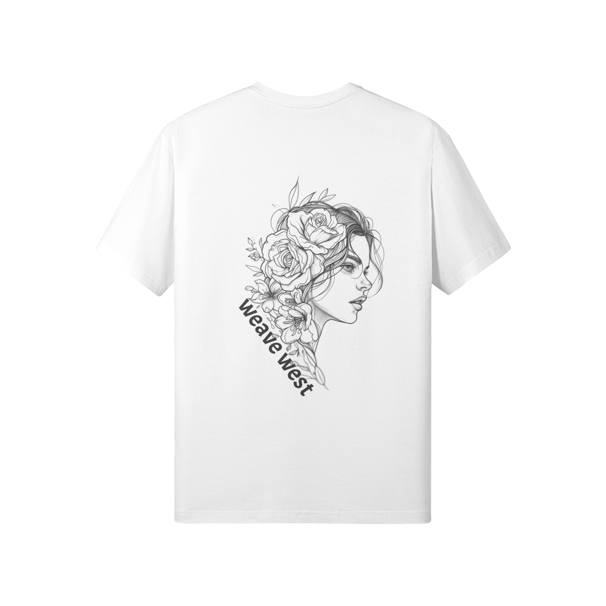 Women High Quality Soft Cotton Tee Amanda - Weave West
