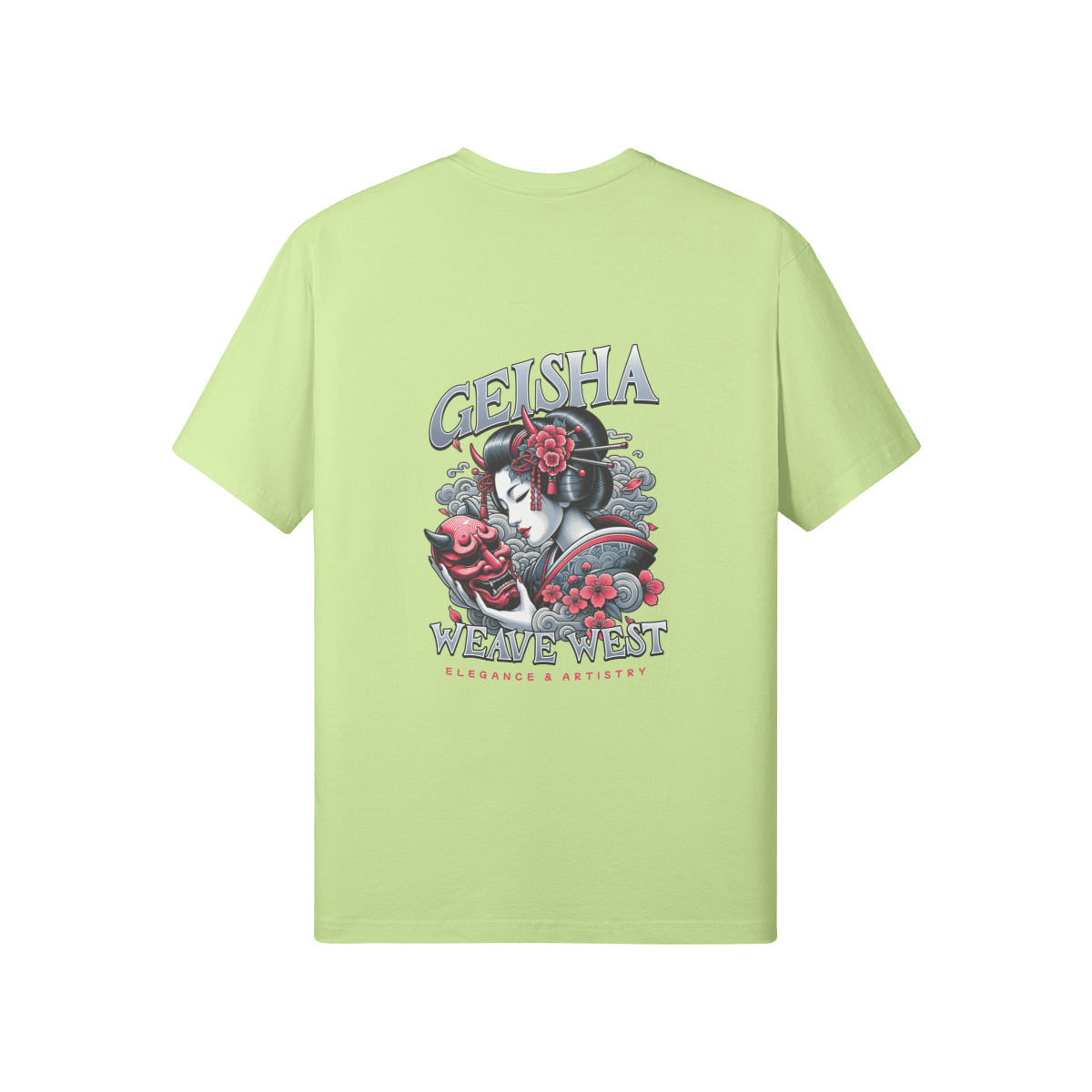Women High Quality Soft Cotton Tee Geisha - Weave West