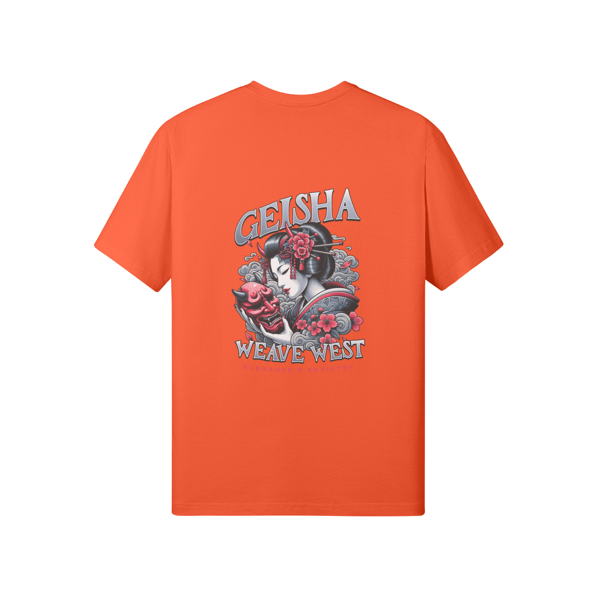 Women High Quality Soft Cotton Tee Geisha - Weave West