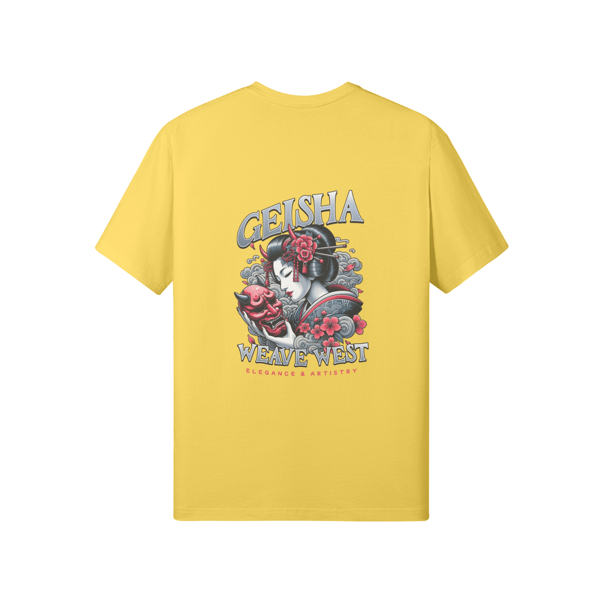 Women High Quality Soft Cotton Tee Geisha - Weave West