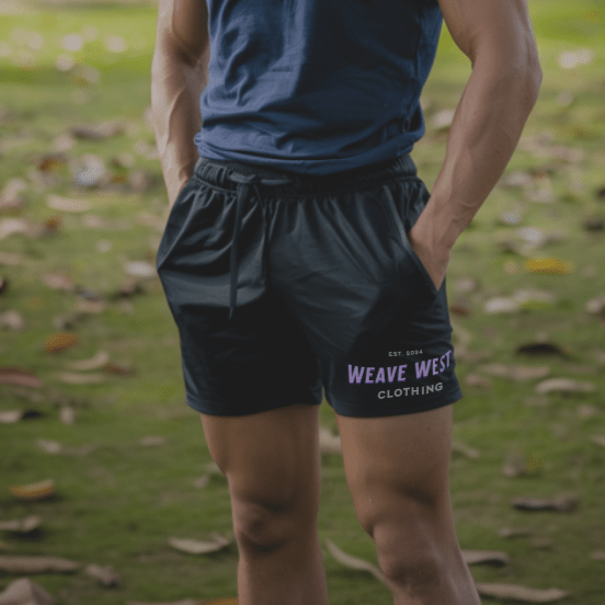 Exercise Silk-Cotton Short Shorts (WW Clothing) - Weave West