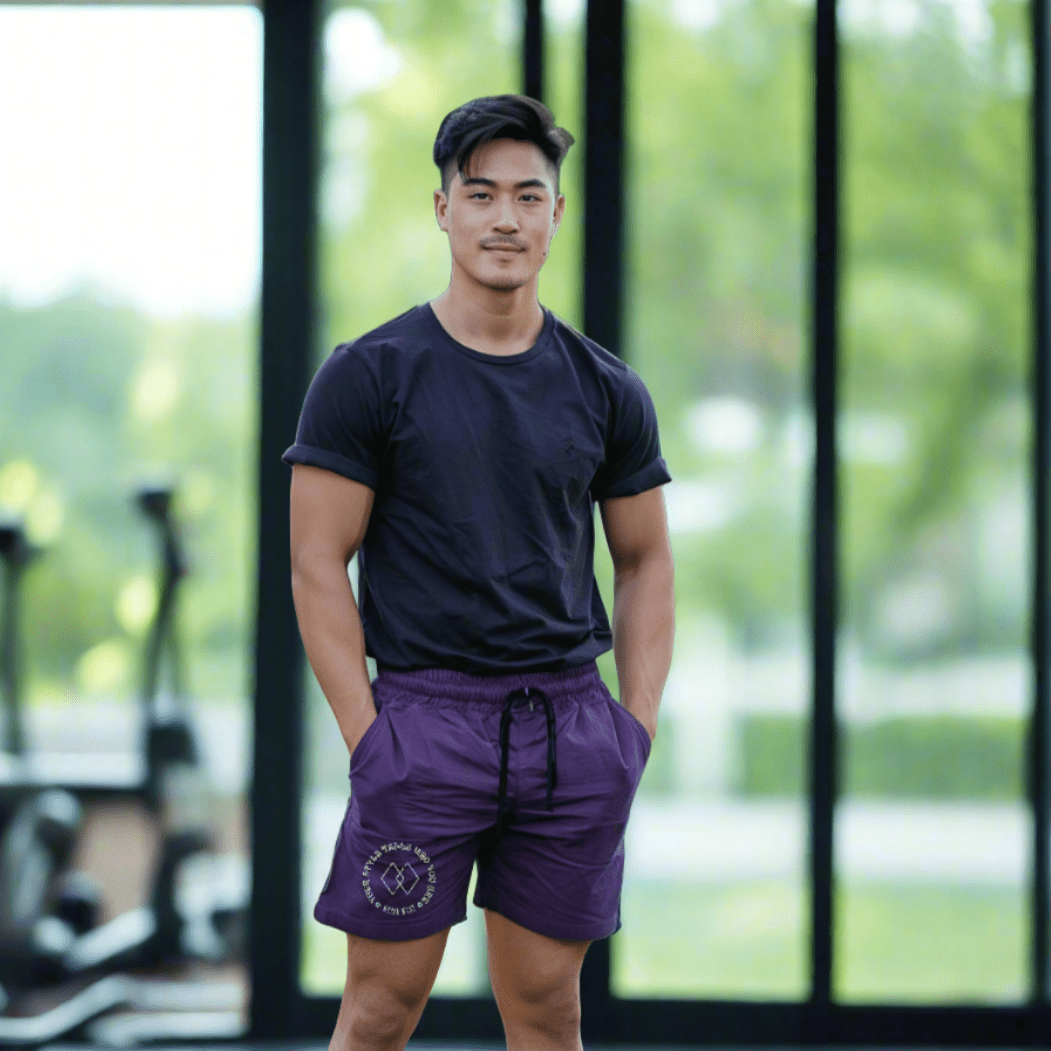 Exercise Silk-Cotton Short Shorts (Your Style) - Weave West