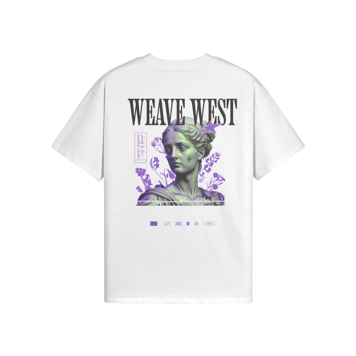 High Quality Cotton Oversized Loose-Fit Tee (Kirstus) - Weave West