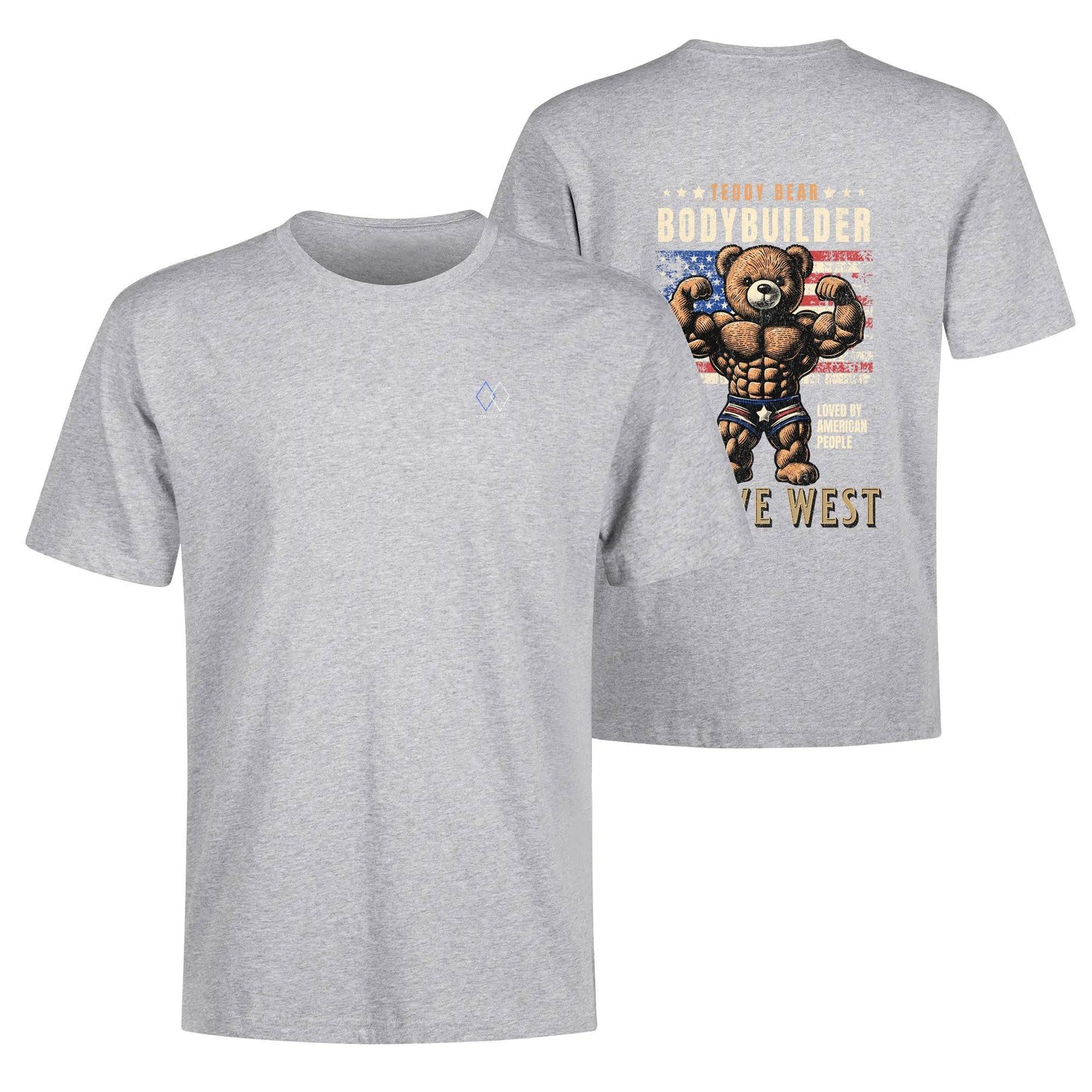 Super Soft Cotton Body Fit Tee (Teddy Bear) - Weave West