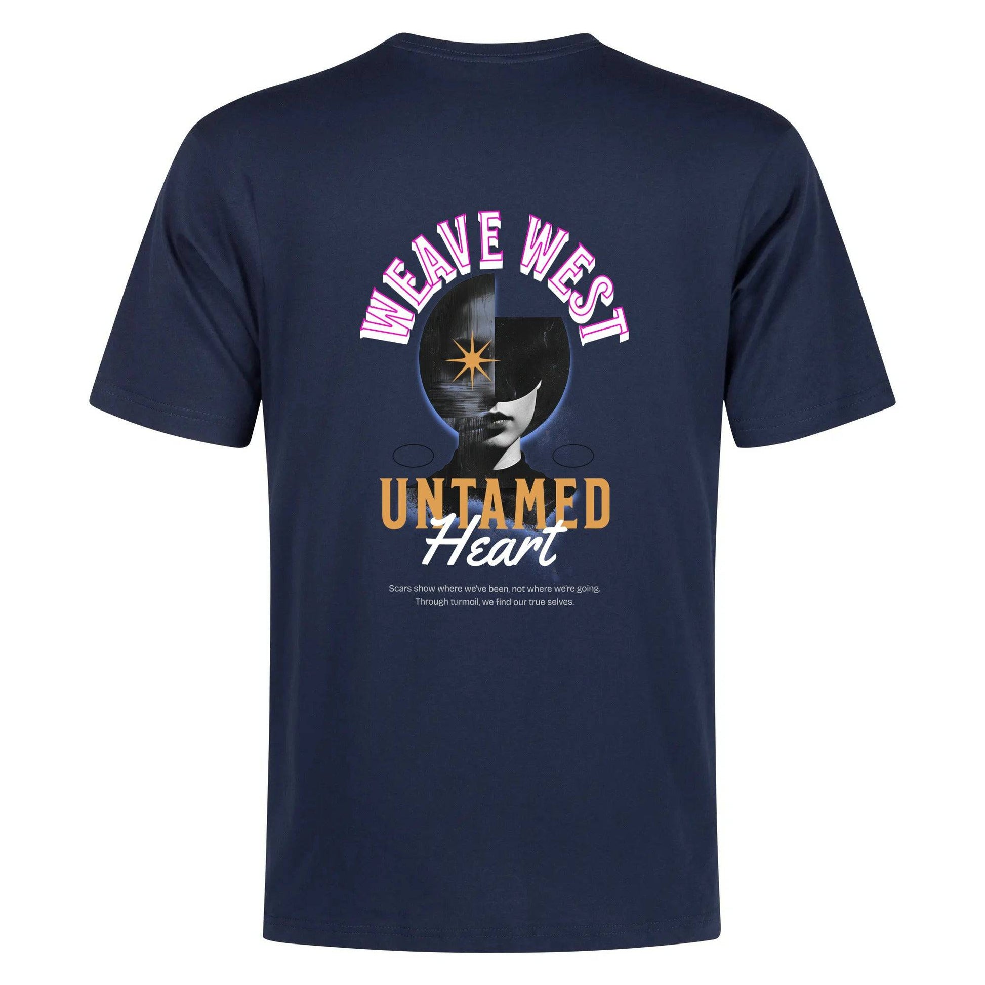 Super Soft Cotton Body Fit Tee (Untamed Heart) - Weave West