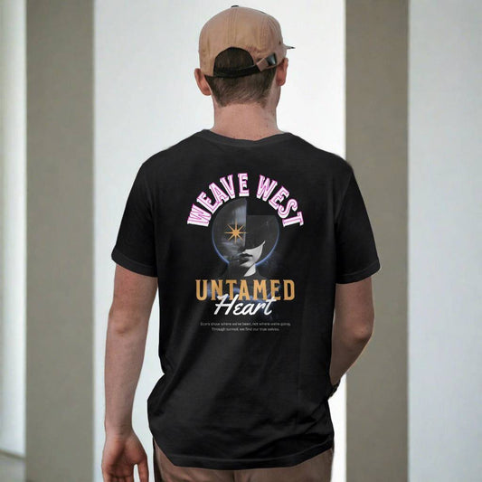 Super Soft Cotton Body Fit Tee (Untamed Heart) - Weave West