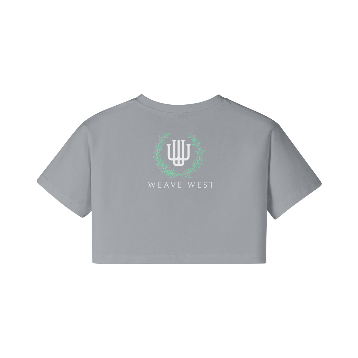 Soft Cotton Loose Crop Top Signature 7 | Loose Crop Shirt - Weave West