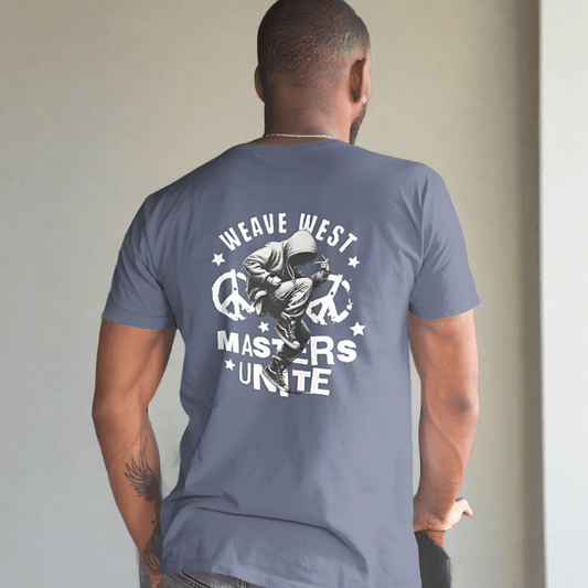 Premium Cotton Slim Fit Tee (Popping) - Weave West