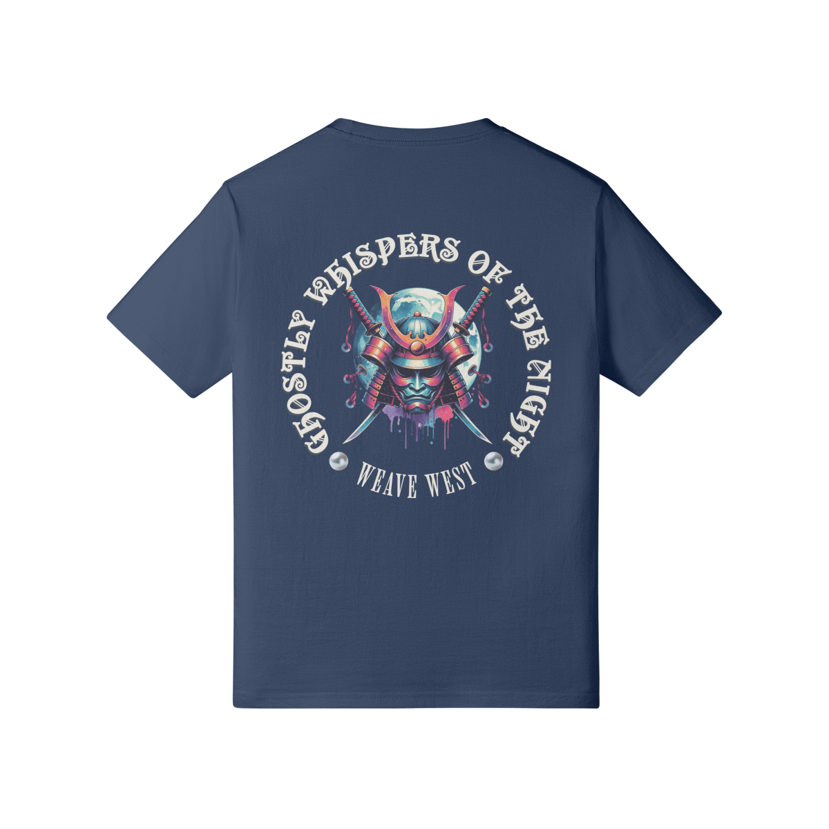 Premium Cotton Slim Fit Tee (Samurai Mask) - Weave West