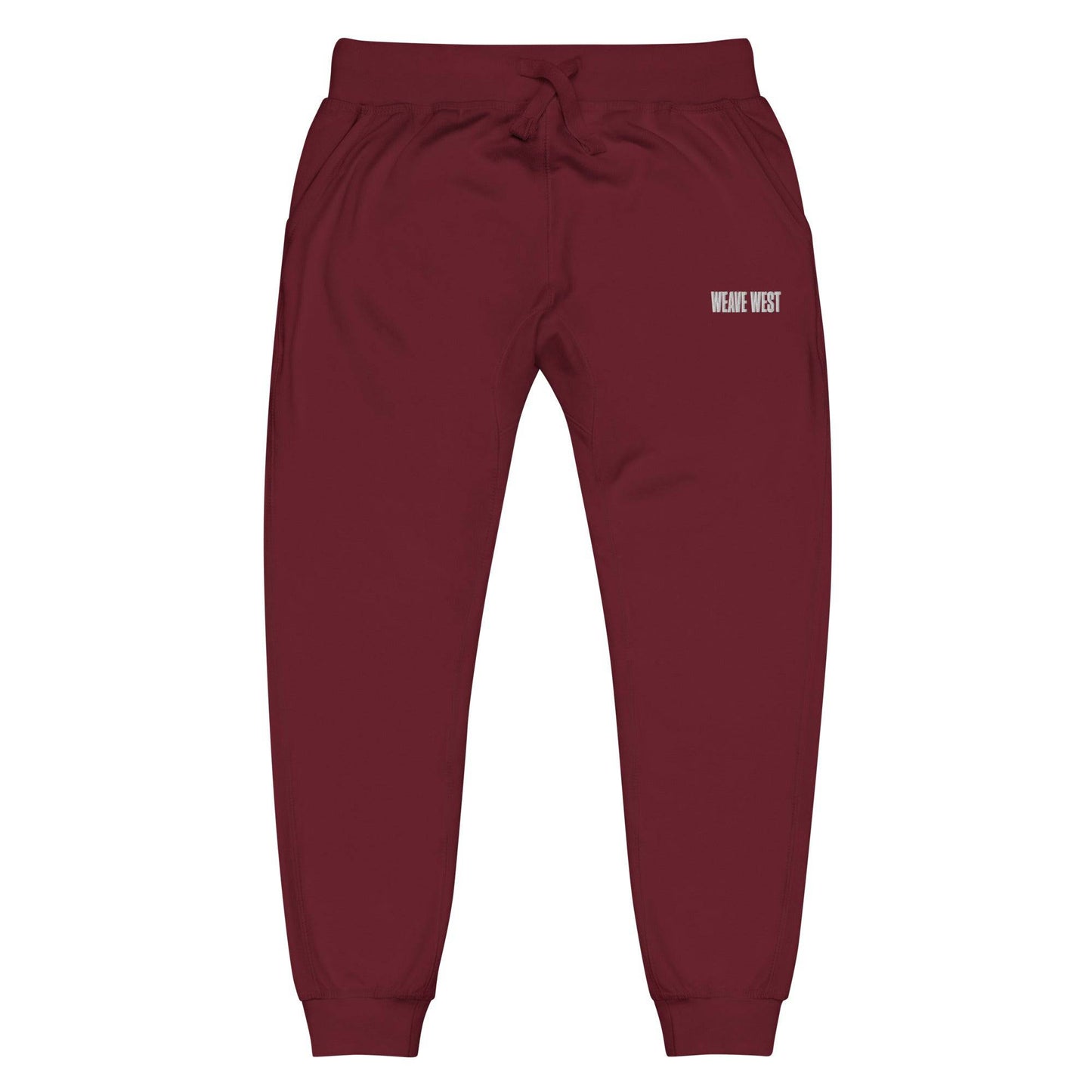 Soft Slim Fit Fleece Joggers Weave West 3 - Weave West