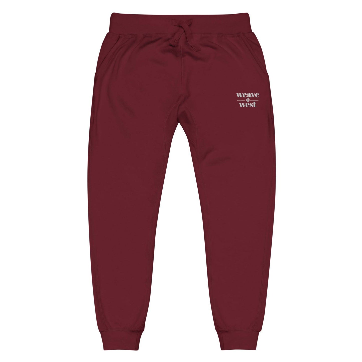Soft Slim Fit Fleece Joggers Weave West 4 - Weave West