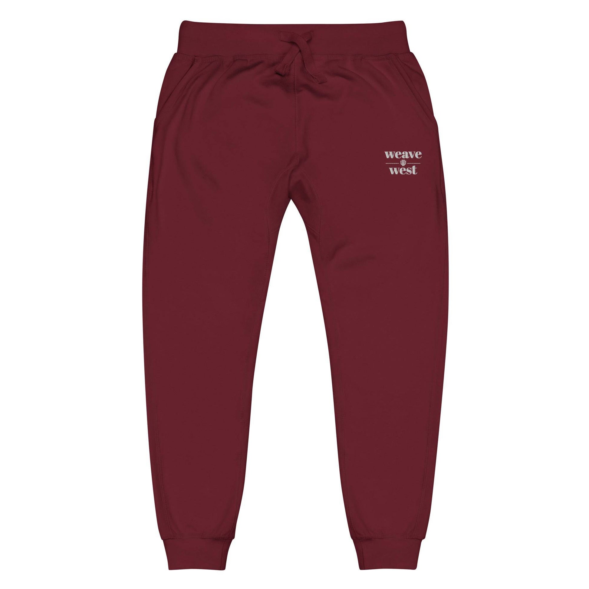 Soft Slim Fit Fleece Joggers Weave West 4 - Weave West