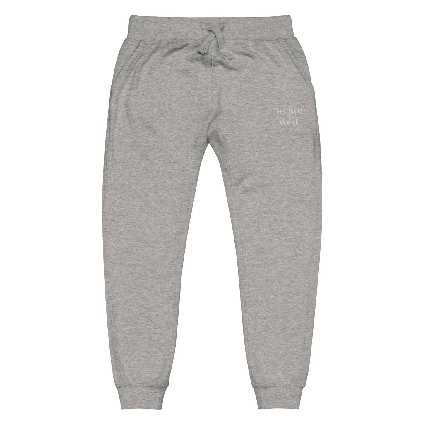 Soft Slim Fit Fleece Joggers Weave West 4 - Weave West