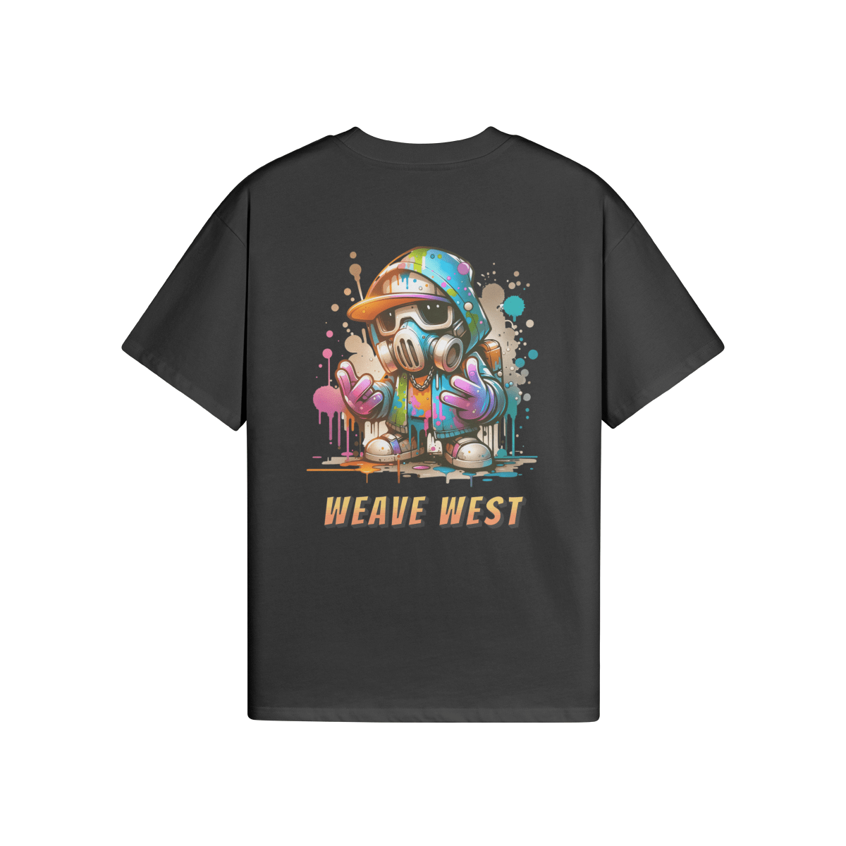 High Quality Cotton Oversized Loose-Fit Tee (Painter) - Weave West