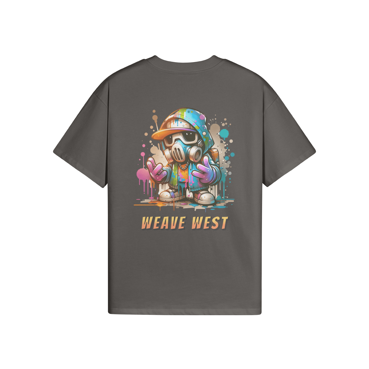 High Quality Cotton Oversized Loose-Fit Tee (Painter) - Weave West