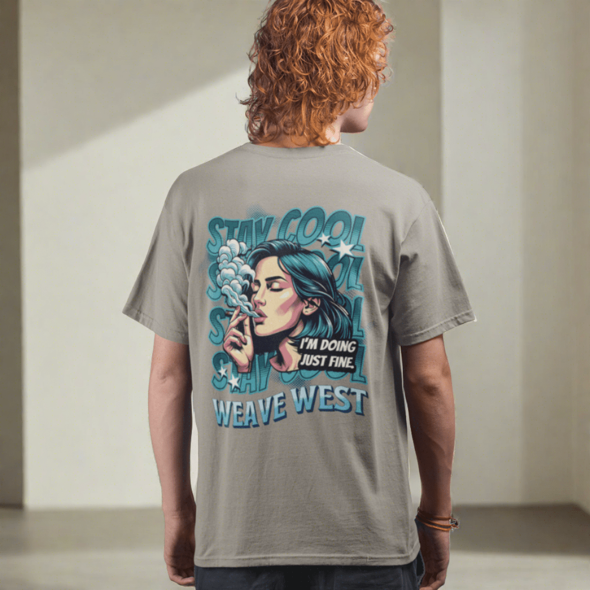 High Quality Cotton Oversized Loose-Fit Tee (Stay Cool) - Weave West