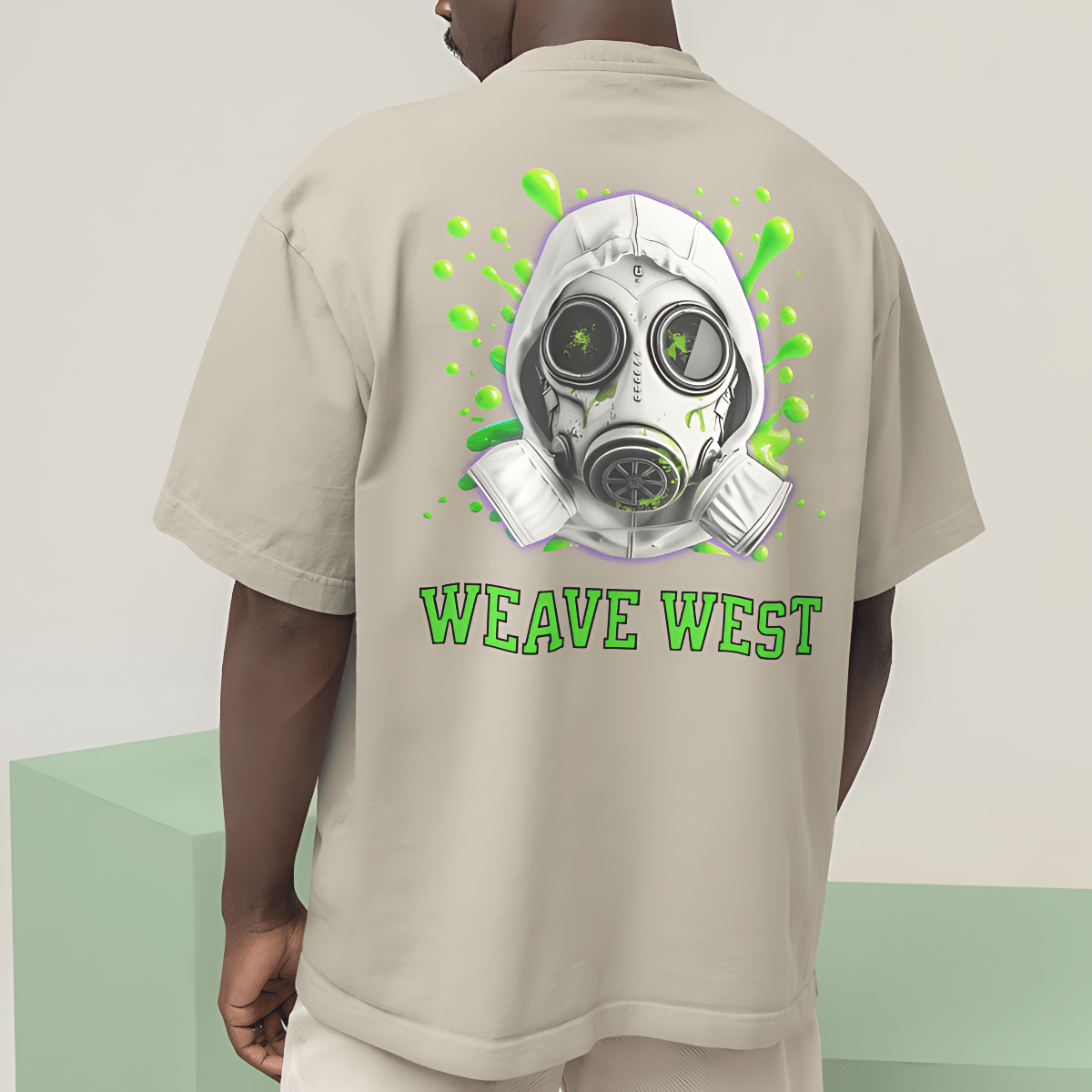Super Soft Cotton Oversized Cool-Fit Tee (Respirator) - Weave West