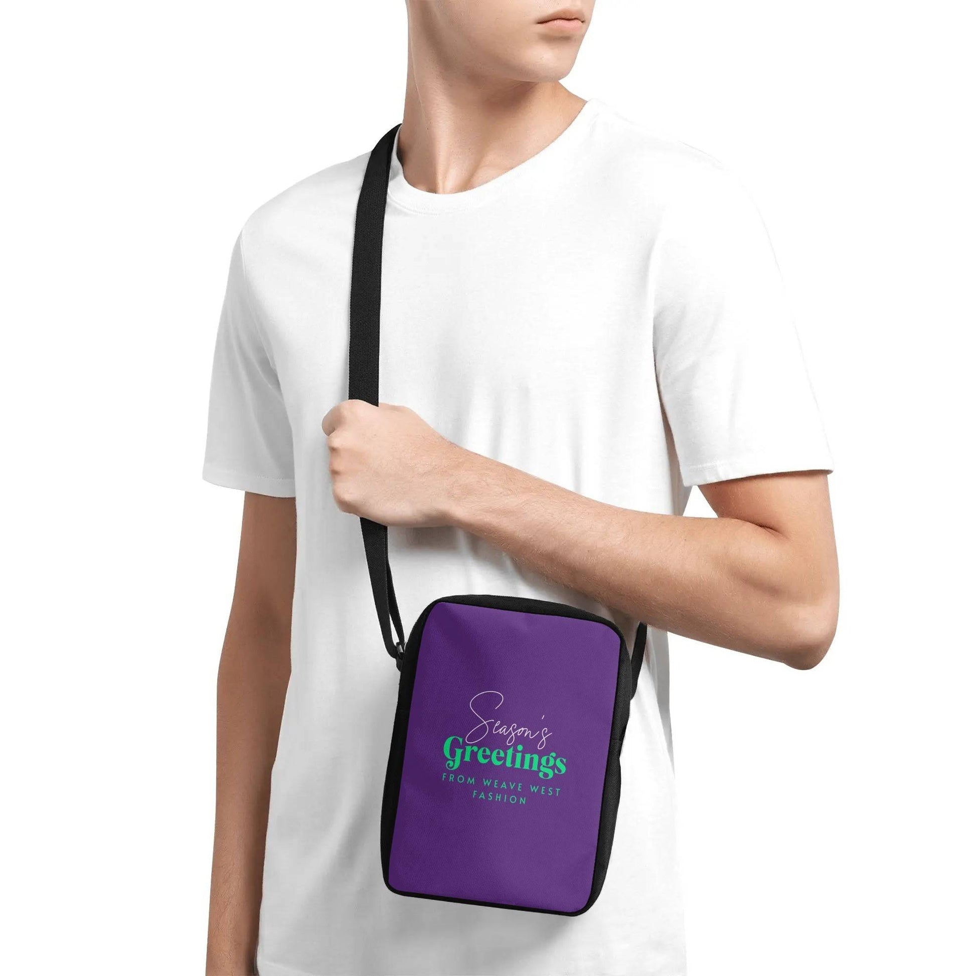Crossbody Bag Season's Greetings - Weave West