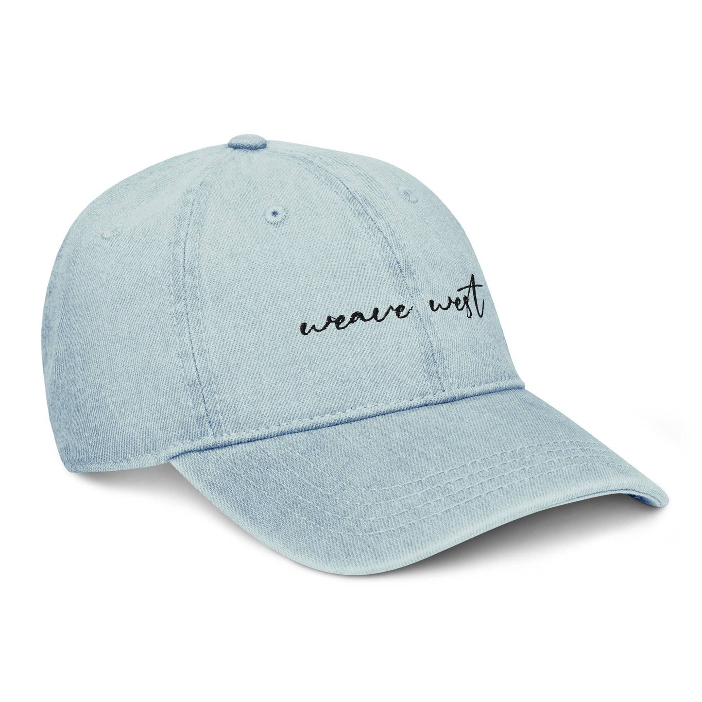 Denim Baseball Cap Weave West 3 - Weave West