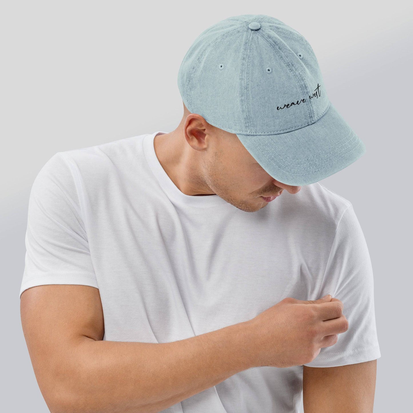 Denim Baseball Cap Weave West 3 - Weave West