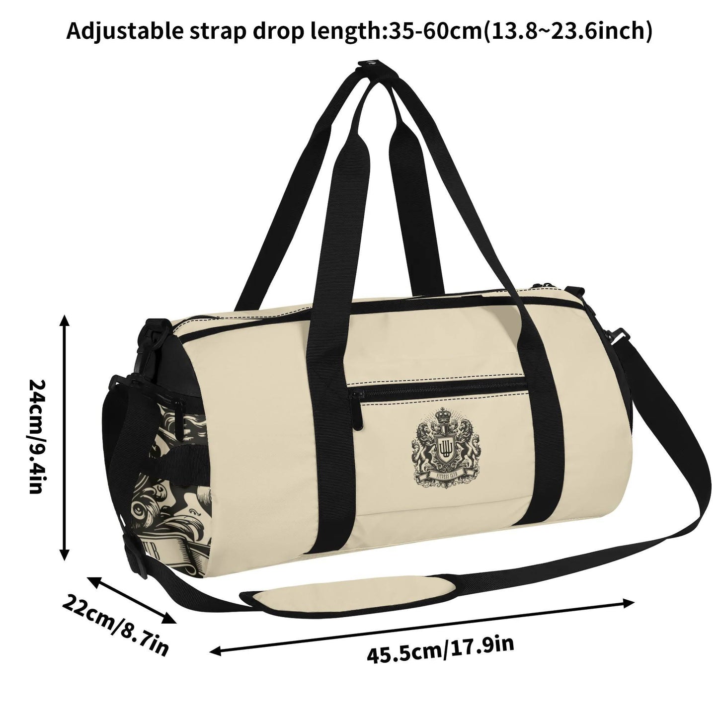 Gym Duffle Bag King Family Crest - Weave West