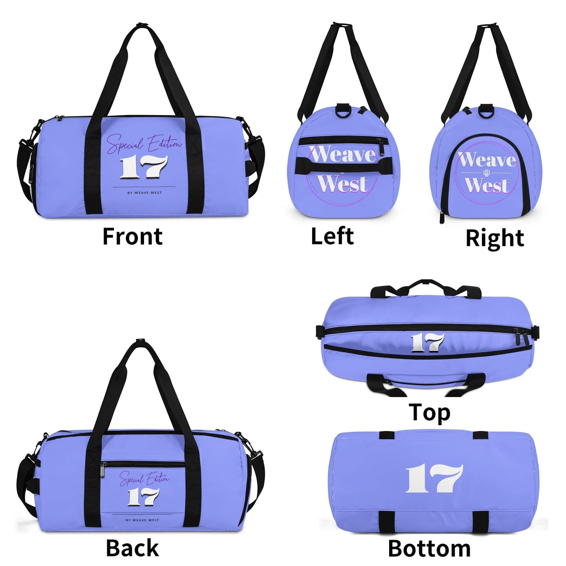 Gym Duffle Bag Special Edition 17 - Weave West