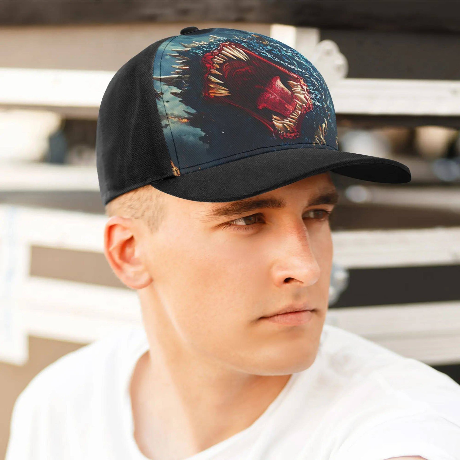 Halloween Customized Baseball Cap Earth Eater - Weave West