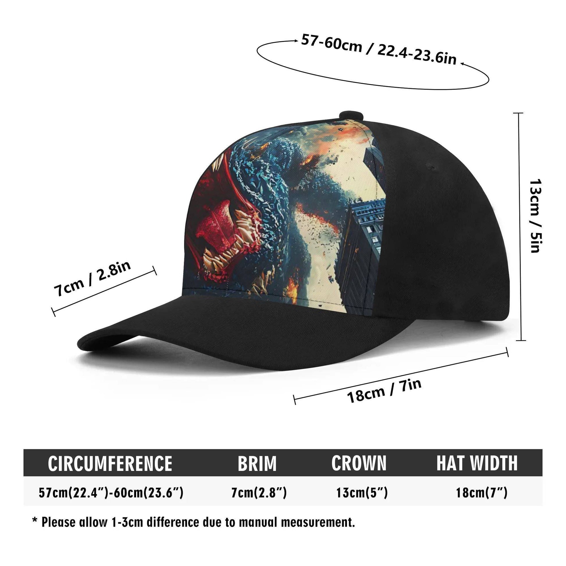 Halloween Customized Baseball Cap Earth Eater - Weave West