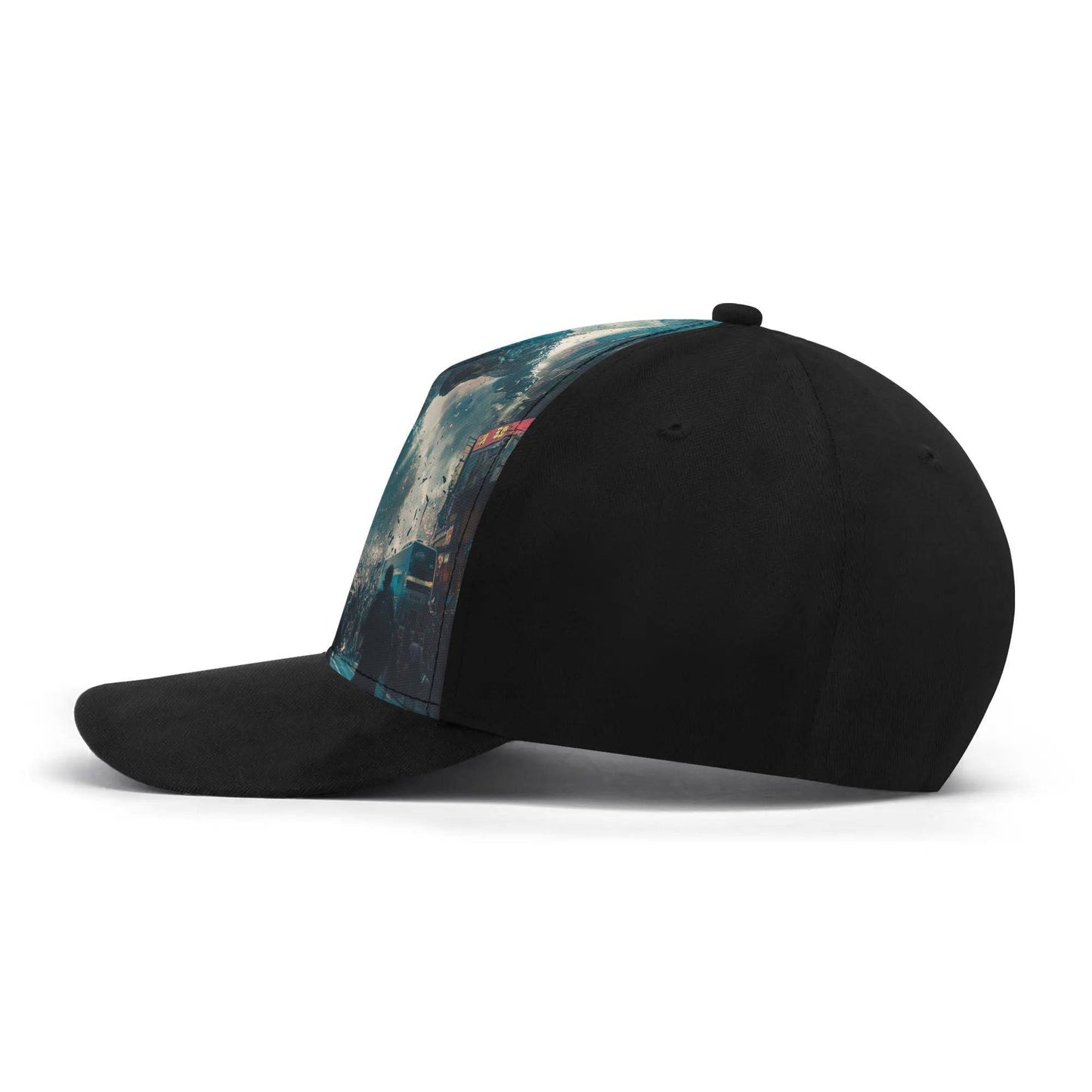 Halloween Customized Baseball Cap Godzilla Attacking - Weave West