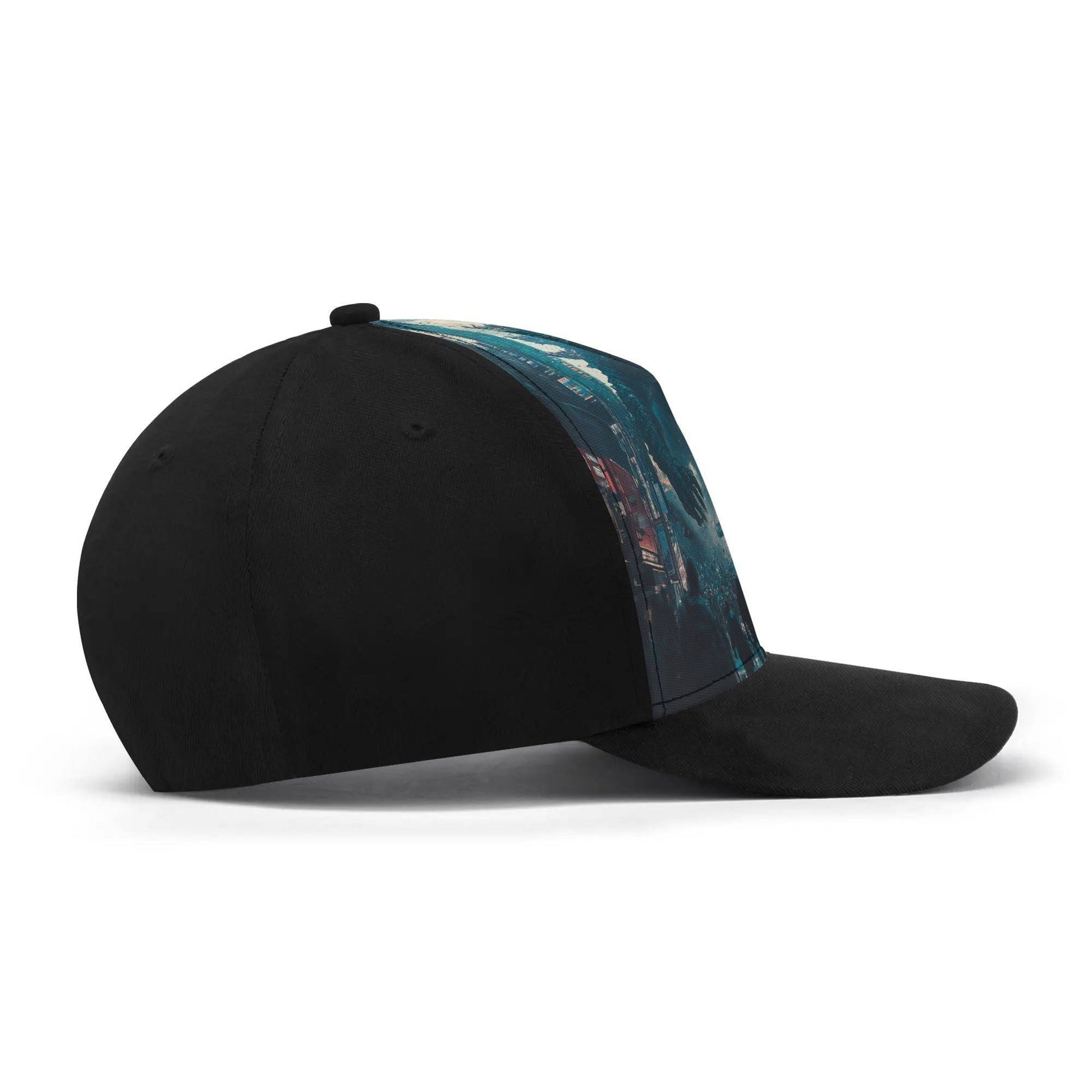 Halloween Customized Baseball Cap Godzilla Attacking - Weave West