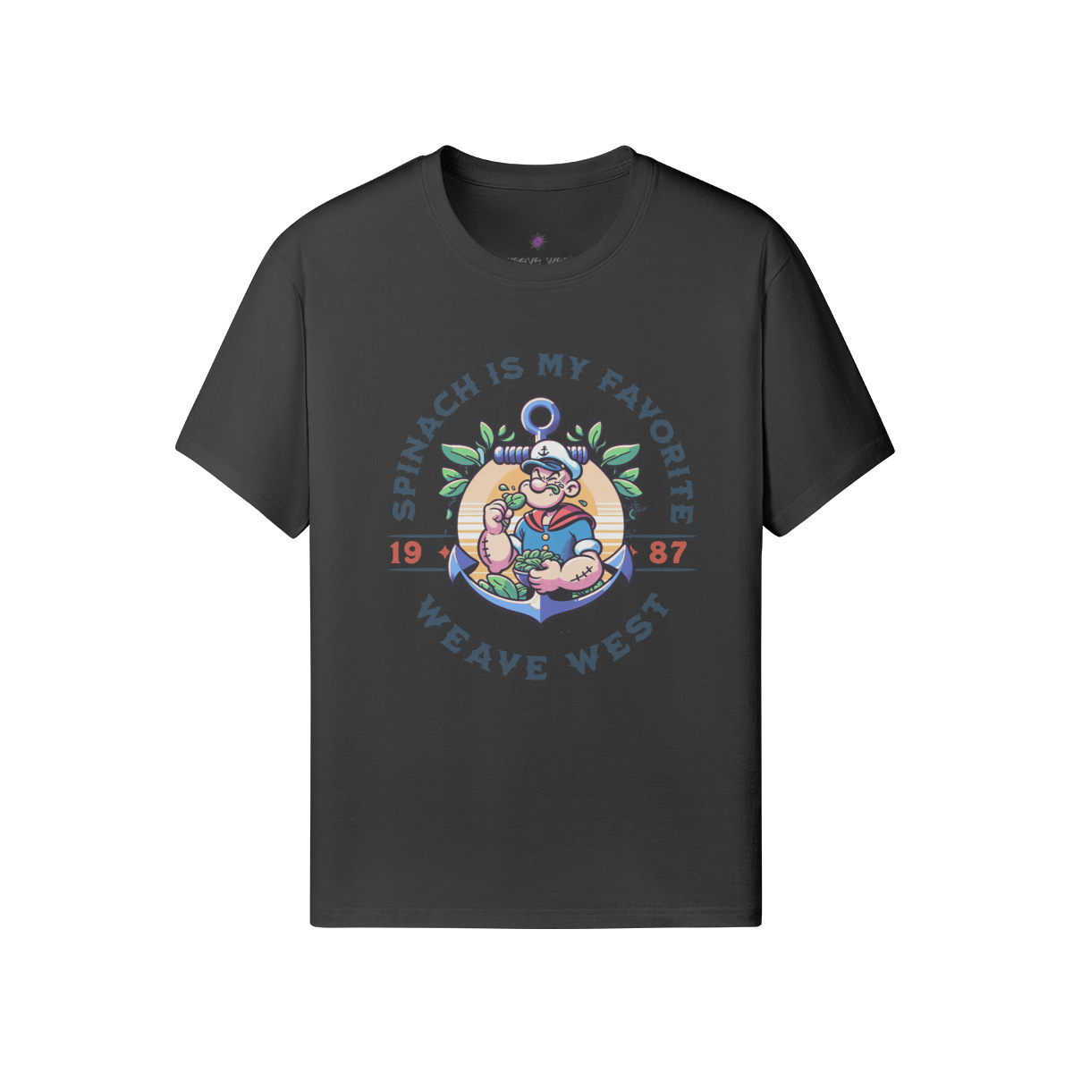 Premium Classic Fit Cotton Tee (Popeye) - Weave West